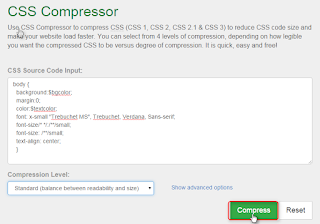 Cara Memperkecil Ukuran CSS 