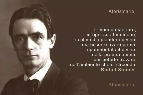 Foto di Rudolf Steiner