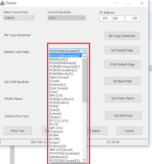 thermal receipt Printer 