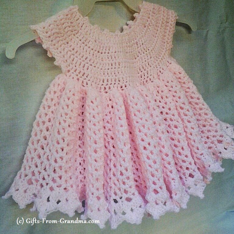 crochet baby dress pattern free crochet patterns baby sundress crochet 