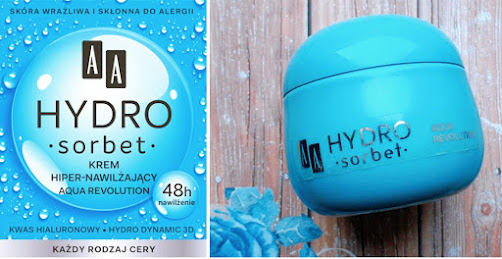 Krem hiper-nawilżający Hydro Sorbet Aqua Revolution - AA