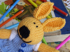 knitted bunny knitted rabbit knitted toy