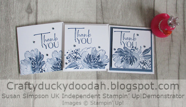 Craftyduckydoodah, Stampin' Up, Flowing Flowers, Stampers Showcase Blog Hop,