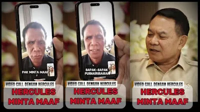 Cuma Jenderal Dudung yang Bisa Bikin Hercules Tertunduk dan Minta Maaf, Ini Videonya