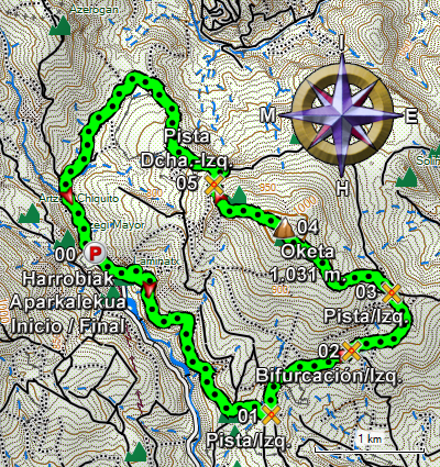 Ampliar plano del recorrido