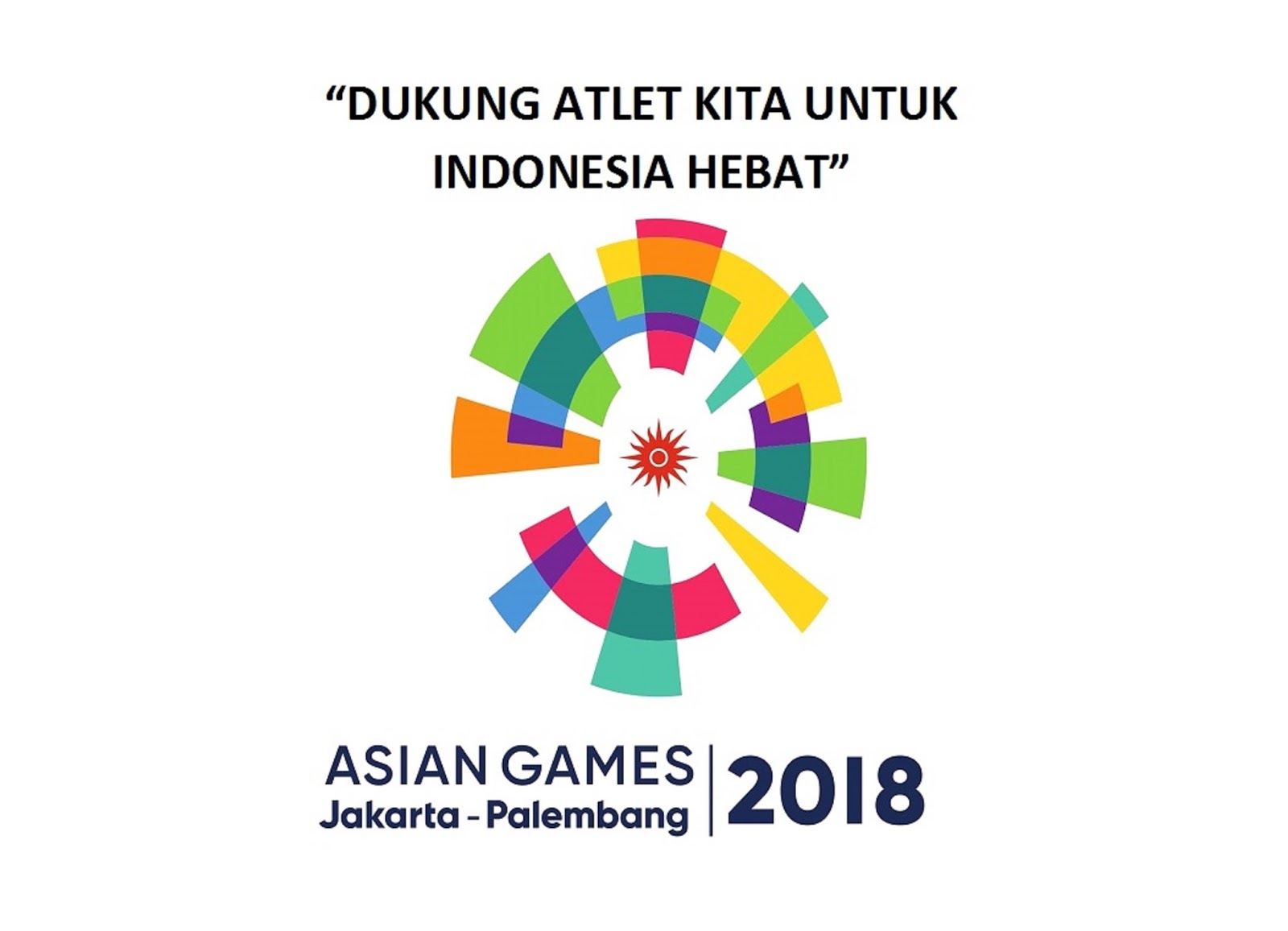 Logo Asian Games 2018 Palembang Jakarta Besar PNG