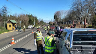 Carabineros de la IX Zona de la “Araucanía” en estas Fiestas Patrias, se encuentra realizando acciones preventivas en todo la Región  haciendo un fuerte llamado a la conciencia.