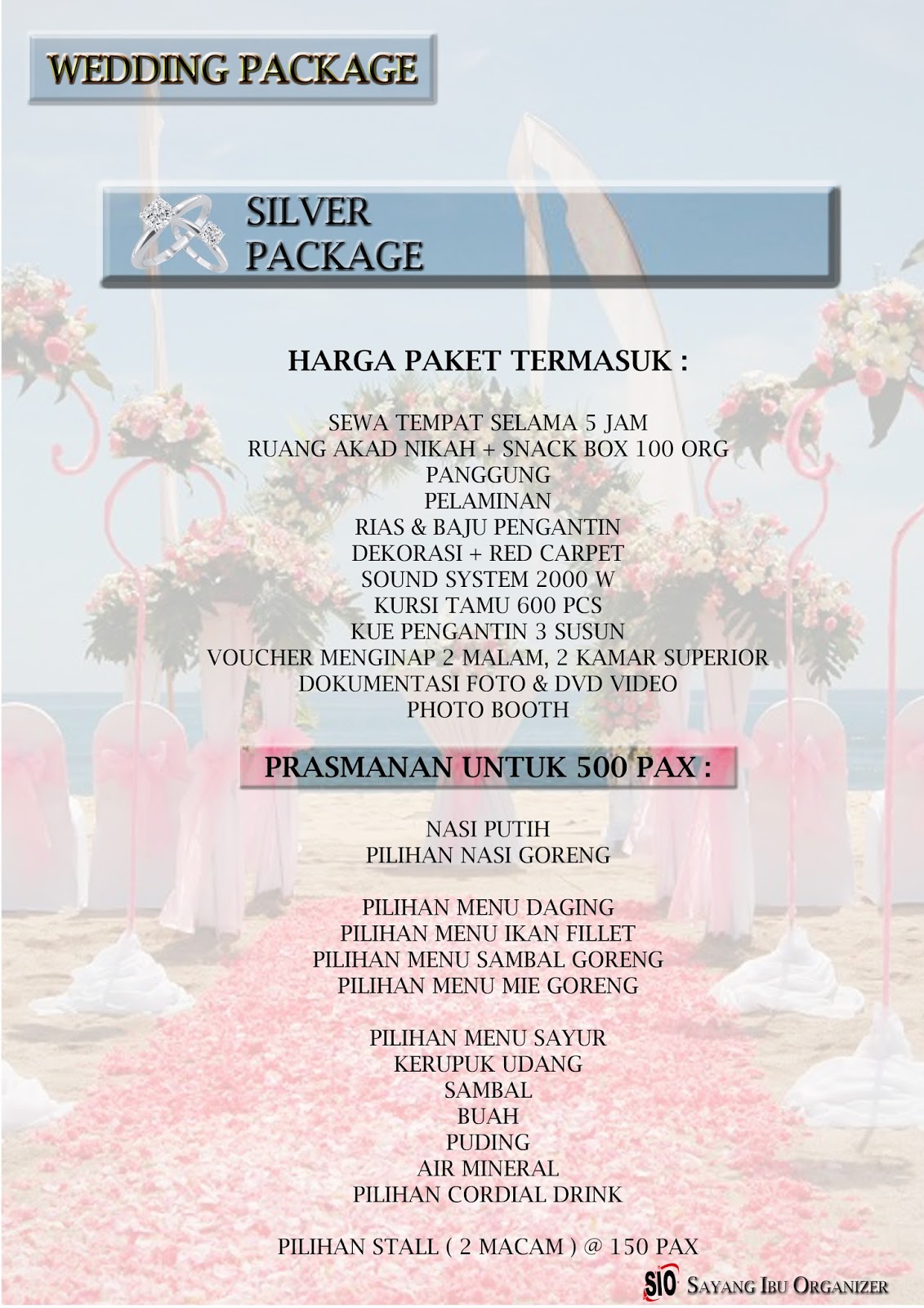 WEDDING ORGANIZER BATAM PAKET  PERNIKAHAN 