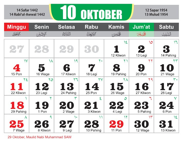 Download Kalender  Jawa  2021 Pdf Lengkap Bulan Januari 