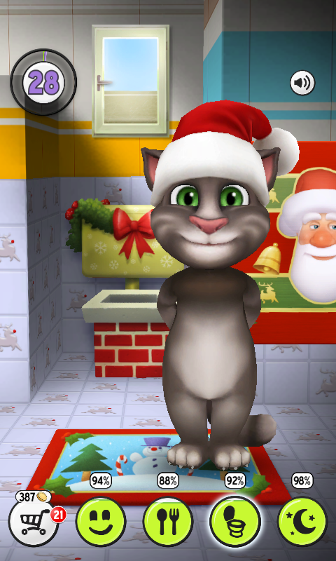 my talking tom cat