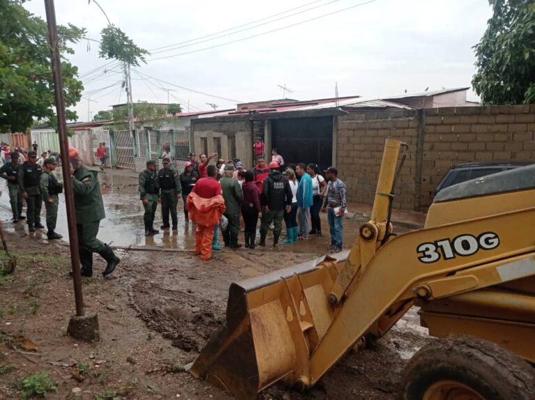 1.125 familias fueron afectadas por lluvias en Cojedes
