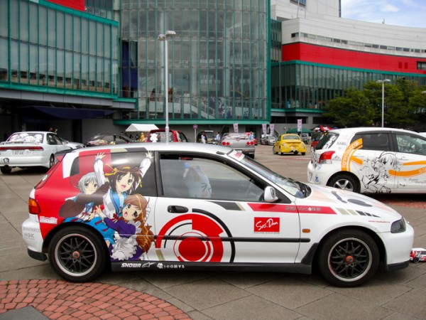 itasha cars anime