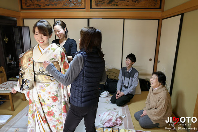 自宅で結婚式の前撮り撮影