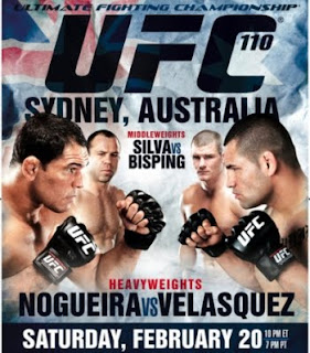 UFC 110 poster