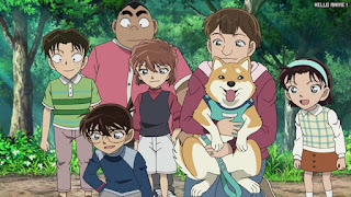 名探偵コナンアニメ 1081話 愛犬パン君はおりこうさん | Detective Conan Episode 1081