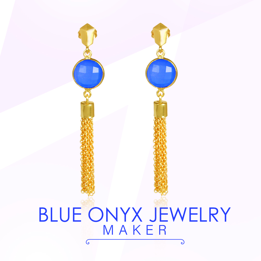 Blue Onyx Jewelry Maker in Sitapura Industrial Area Jaipur India