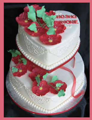 13 Tropical Flower Wedding Cakes Romantic