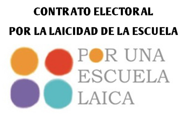 Campaña unitaria “Por una escuela pública y laica. Religión fuera de la escuela» 