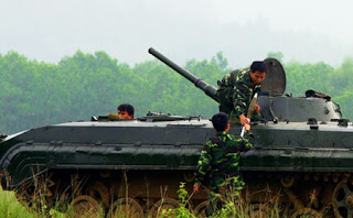 Các chiến xa bộ binh BMP-1, BMP-2