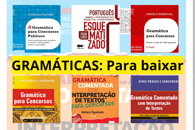 Melhores livros de Gramática para você fazer download grátis (PDF)