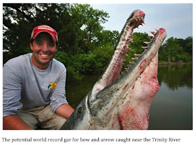Texas Cryptid Hunter: How Big Is The World Record Gar?