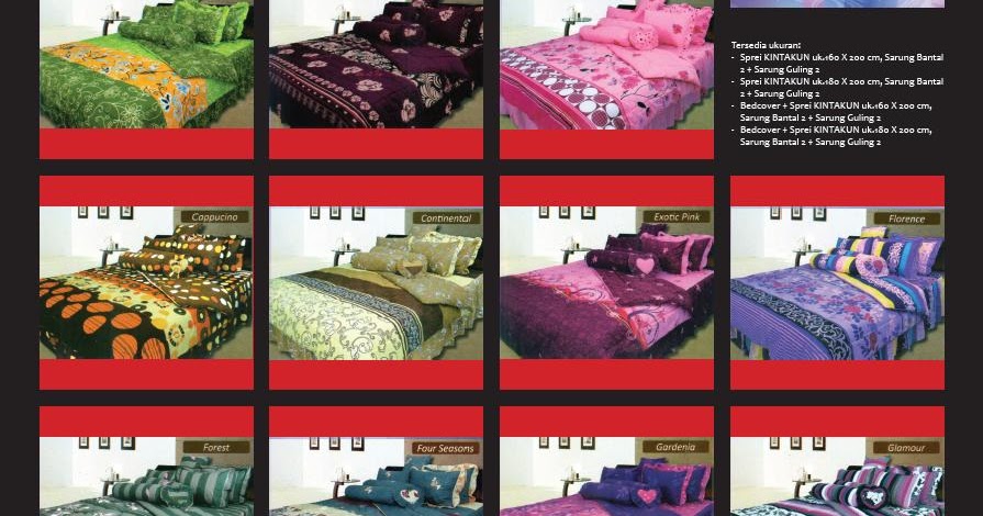 Digital Catalog Bed Sheet Bed Cover iMYi iLOVEi iKatalogi 