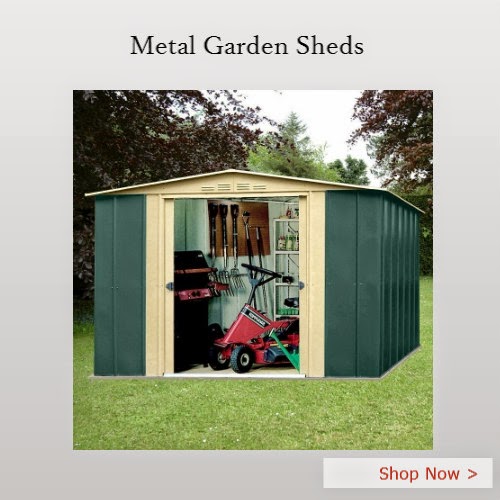 Metal Garden Sheds - Homegenies