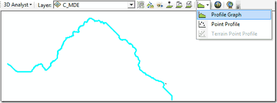 perfil con 3d analyst