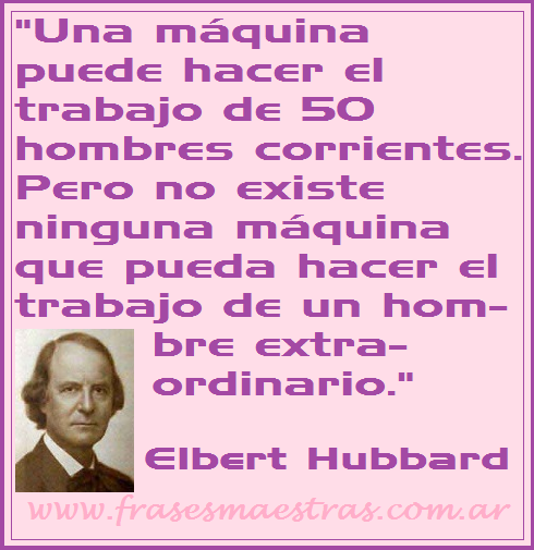 frases de Elbert Hubbard