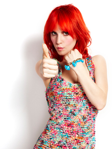 Hayley Williams sexy red head for Cosmo