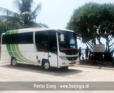 Sewa Bus Jogja Tujuan Wisata Pantai Siunh Gunung Kidul