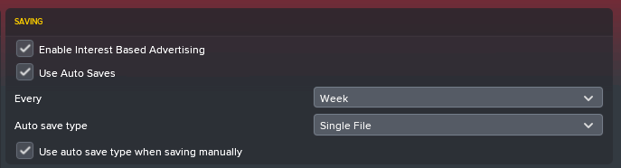 Football Manager Enable Auto Save