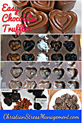 Chocolate and date truffles recipes for stress management meditation