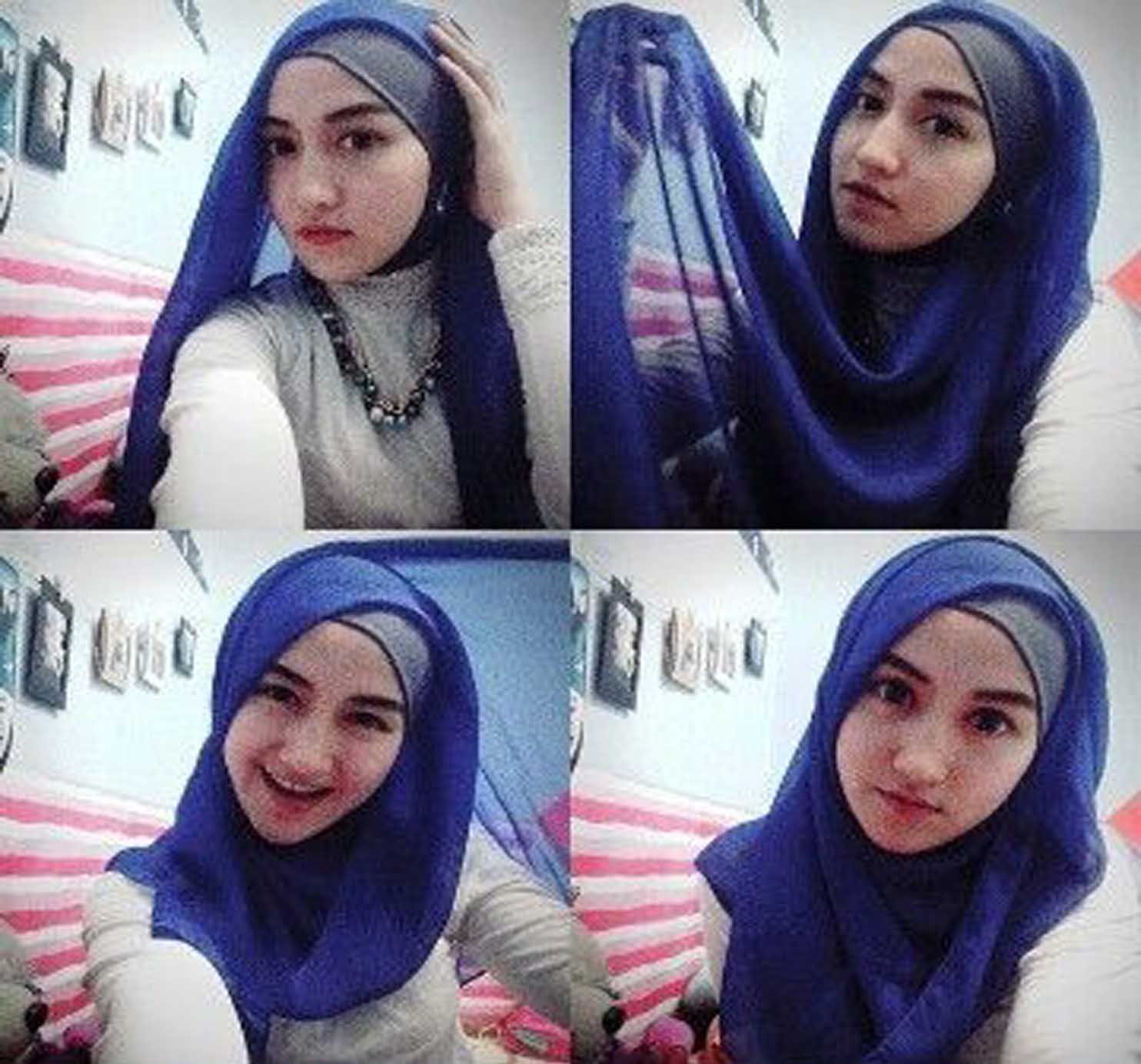 89 Gambar Terupdate Tutorial Hijab Segi Empat Yang Modis Untuk