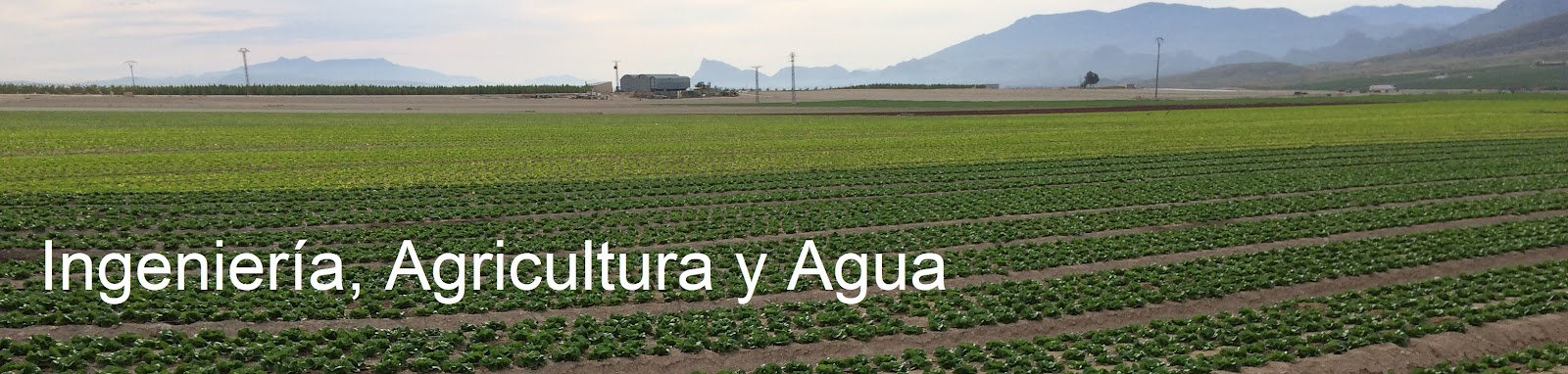 agricultura, agua y riego