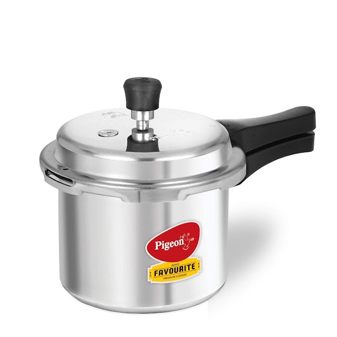 Pigeon by Stovekraft Favourite Outer Lid Non-Induction Aluminium Pressure Cooker
