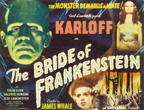 Bride of Frankenstein movie poster