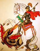 Salve São Jorge Guerreiro! Em nome de São Jorge,peço proteção para mim e . (sao jorge)