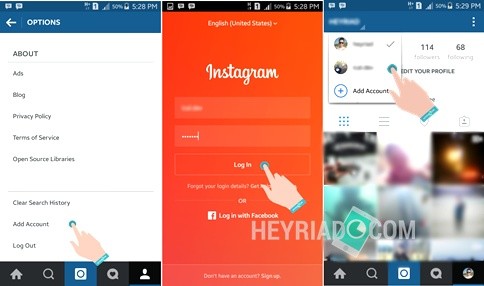  saya pernah menciptakan tutorial bagaimana cara memakai  Otak Atik Gadget -  Cara Log in 5 Akun Instagram Di Android