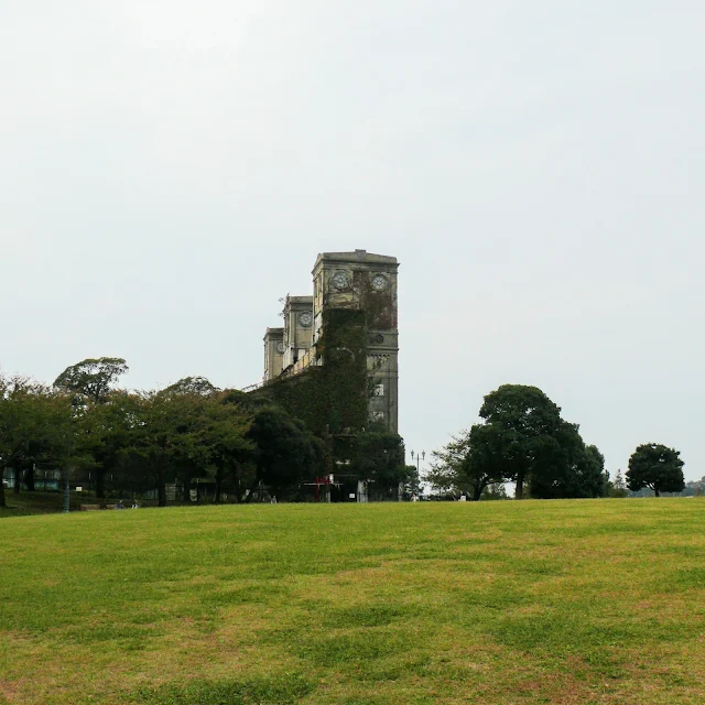 根岸競馬場一等馬見所跡