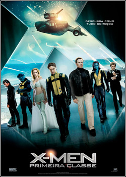 Capa X Men Primeira Classe Dvdrip Dual Audio Poster