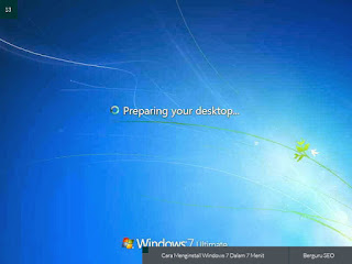 cara instal ulang windows 7