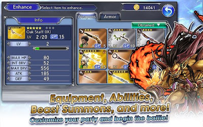 DISSIDIA FINAL FANTASY OPERA OMNIA MOD APK+DATA