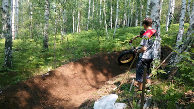 Строительство КК трассы в Березовом