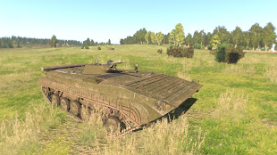 arma3へ東側の戦車を追加するeast tank pack アドオンにBMP-1