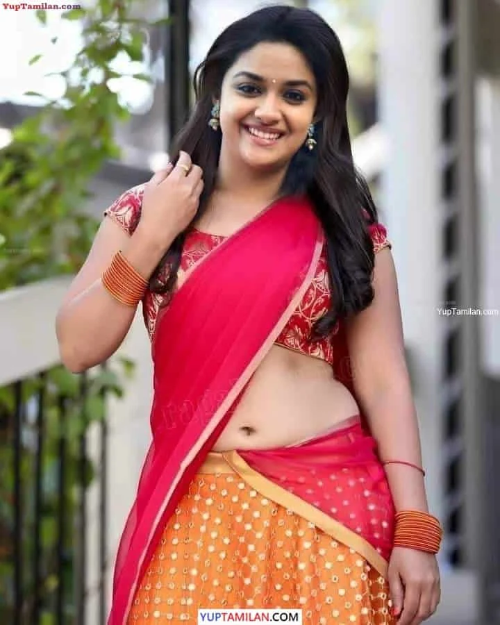 Keerthy Suresh Sexy Saree Photos