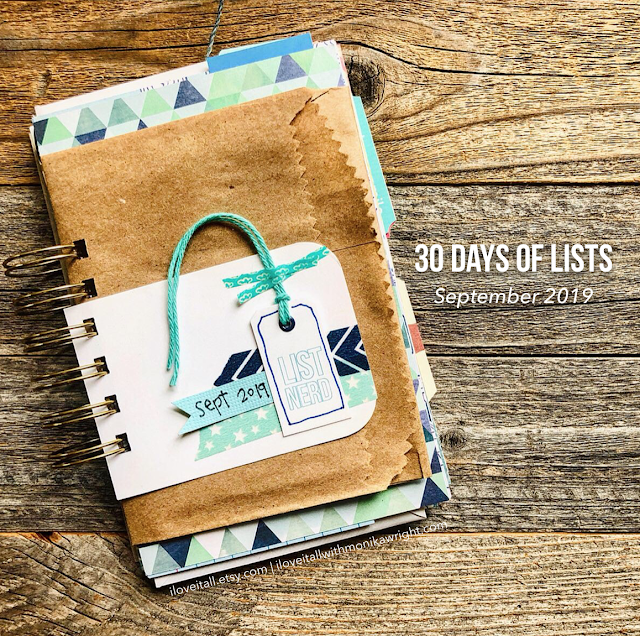 #junk journal #journaling #list #junk journaling #mini book #30lists #30 Days of Lists #list challenge