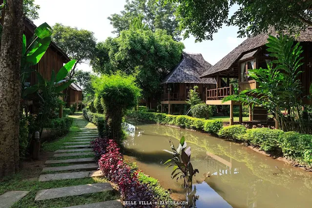 Natural atmosphere in the resort