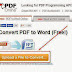 Cara Mengubah File PDF ke Word tanpa Aplikasi (Offline)