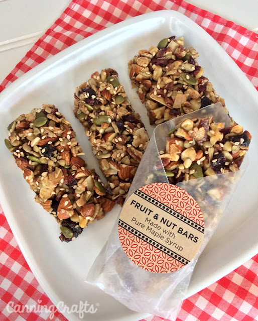 Fruit & Nut Bars with Maple Syrup recipe